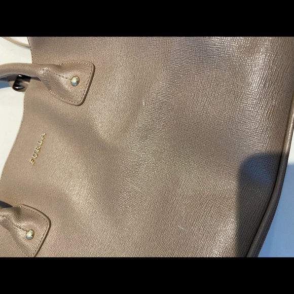 FURLA SHOULDER BAG CROSS BODY BAG WITH HANDLES AND SIDE STRAP + DUST BAG + VALET - Picture 8 of 16